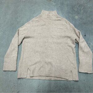 Vince Alpaca Blend Mock Neck Sweater Size Large